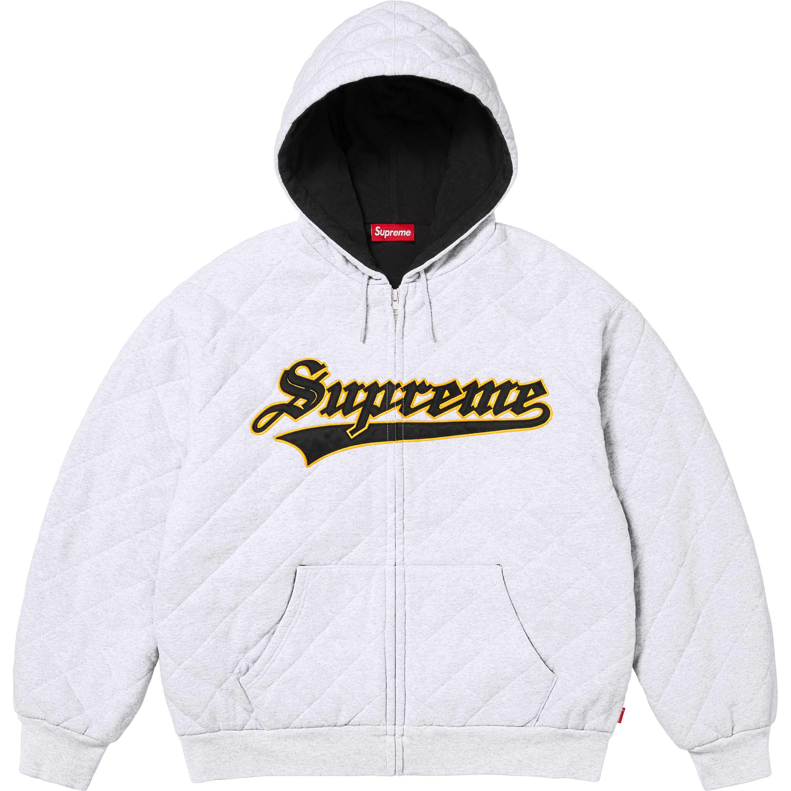 Quilted Zip Up Hooded Sweatshirt - Shop - Supreme