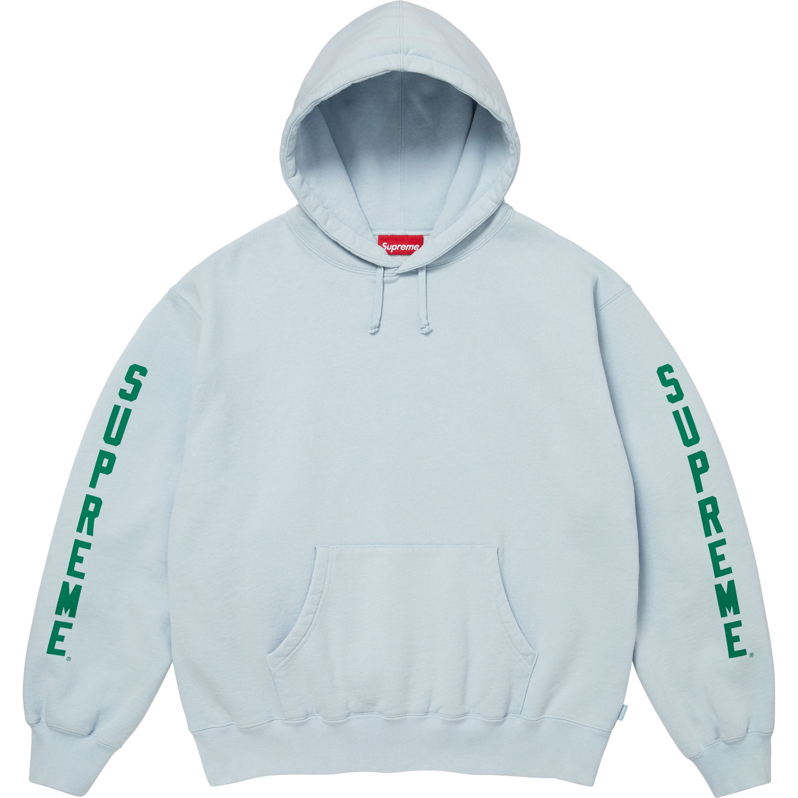 Washed Logo Hooded Sweatshirt - Shop - Supreme