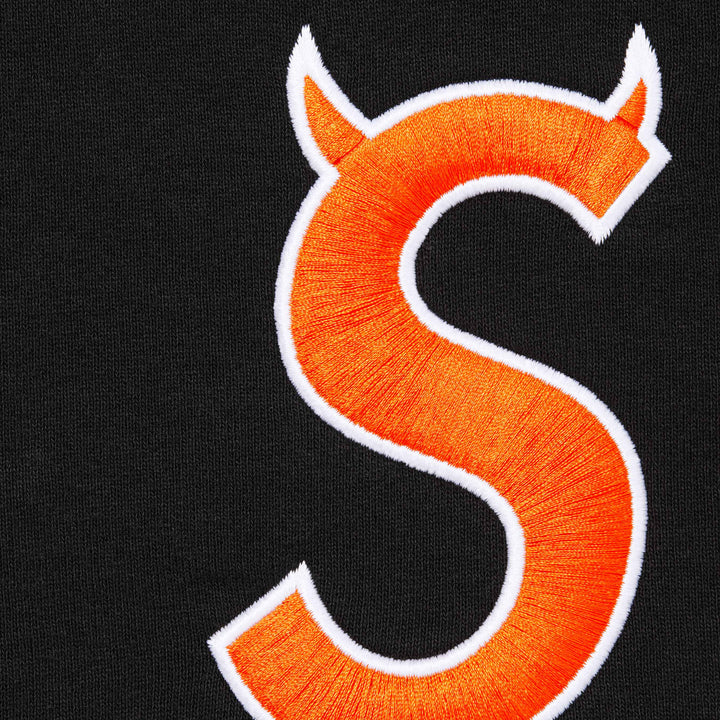 Devil S Logo Zip Up Hooded Sweatshirt - Shop - Supreme