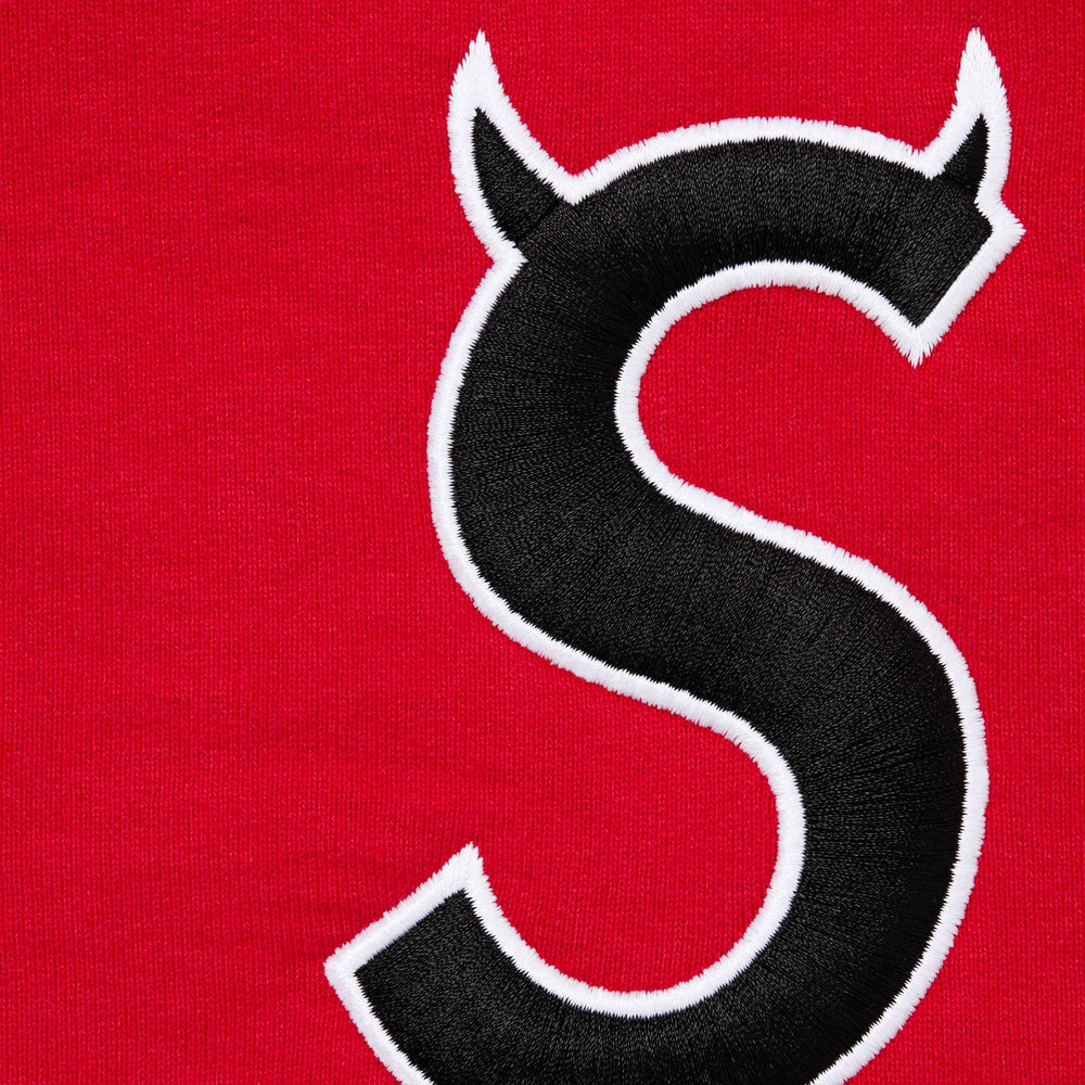Devil S Logo Zip Up Hooded Sweatshirt - Image 2