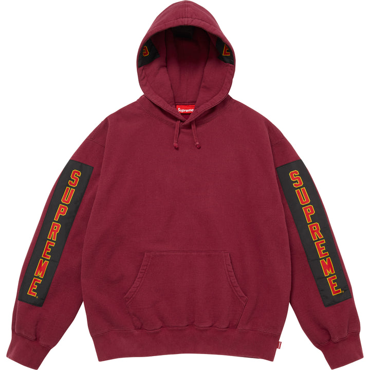 Woven Patches Hooded Sweatshirt - Shop