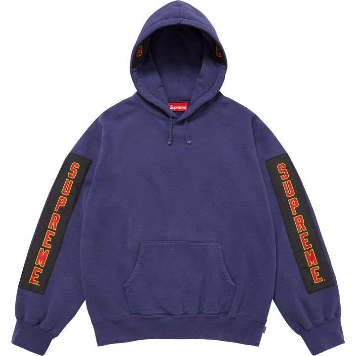 Woven Patches Hooded Sweatshirt