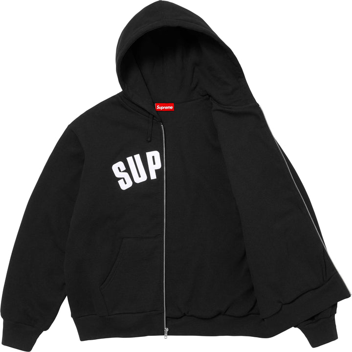 Arc Thermal Lined Zip Up Hooded Sweatshirt - Shop - Supreme