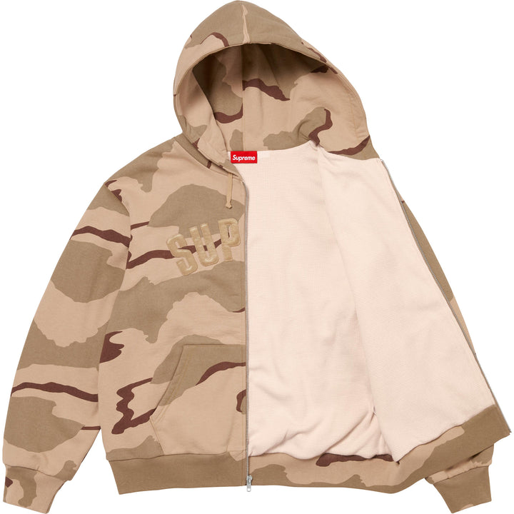 Arc Thermal Lined Zip Up Hooded Sweatshirt - Shop - Supreme