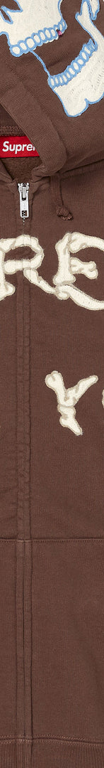 Fuck You Zip Up Hooded Sweatshirt