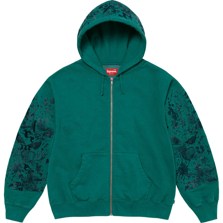 AOI Zip Up Hooded Sweatshirt - Shop - Supreme