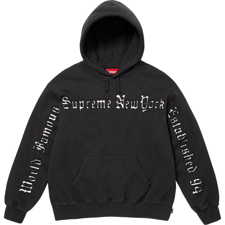 Contrast Cutout Hooded Sweatshirt - Shop - Supreme