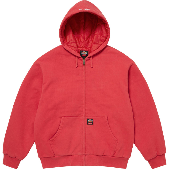 ☆Supreme☆ Supreme®/Dickies® Quilted Lined Zip Up Hooded Sweatshirt