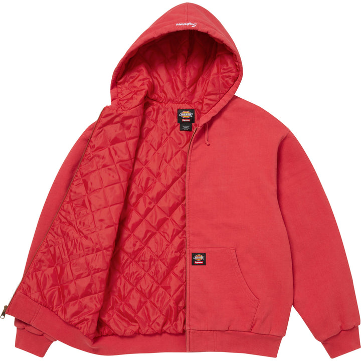 Supreme®/Dickies® Quilted Lined Zip Up Hooded Sweatshirt-2
