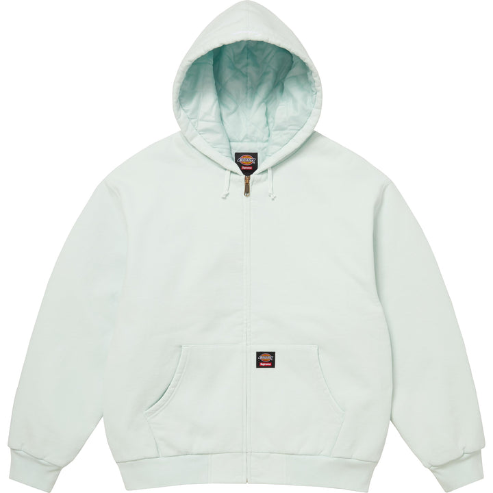 Supreme®/Dickies® Quilted Lined Zip Up Hooded Sweatshirt