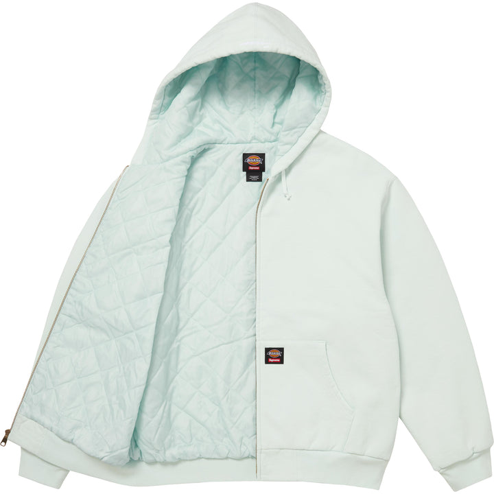 Supreme®/Dickies® Quilted Lined Zip Up Hooded Sweatshirt-12