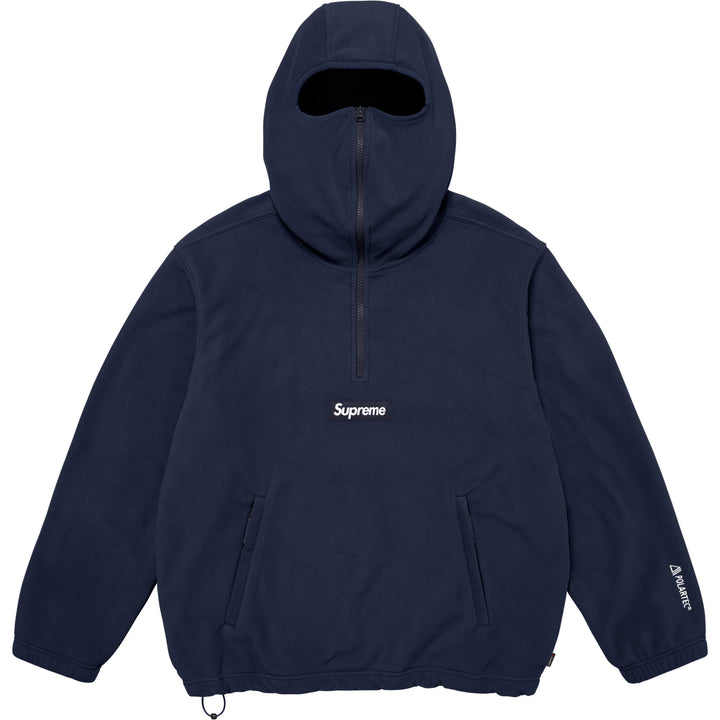 Polartec® Face Mask Half Zip Hooded Sweatshirt