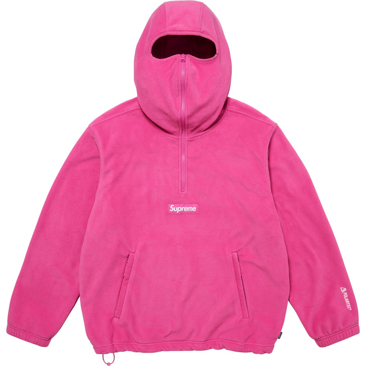 Polartec® Face Mask Half Zip Hooded Sweatshirt