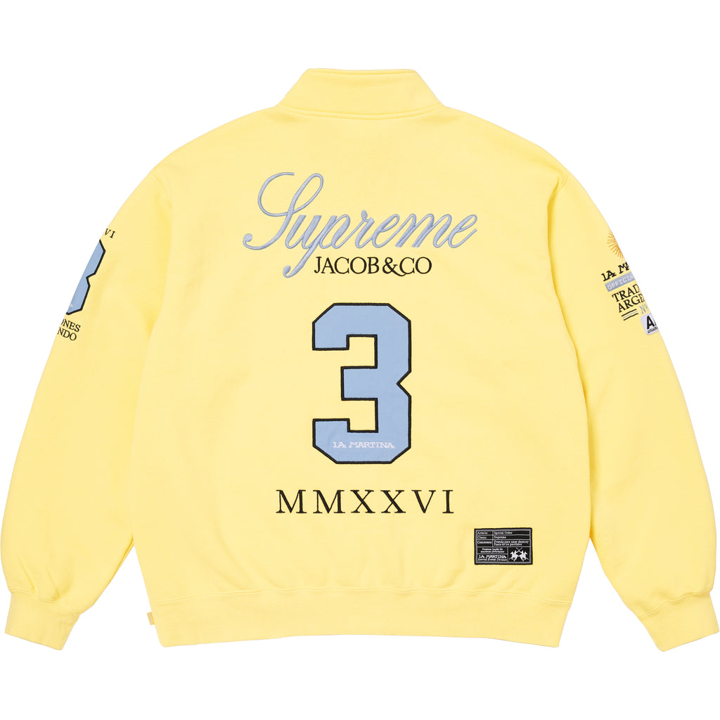 Supreme®/La Martina/Jacob & Co Zip Up Sweatshirt - Shop - Supreme