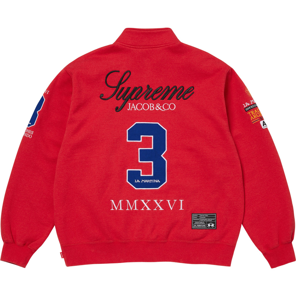 Supreme®/La Martina/Jacob & Co Zip Up Sweatshirt