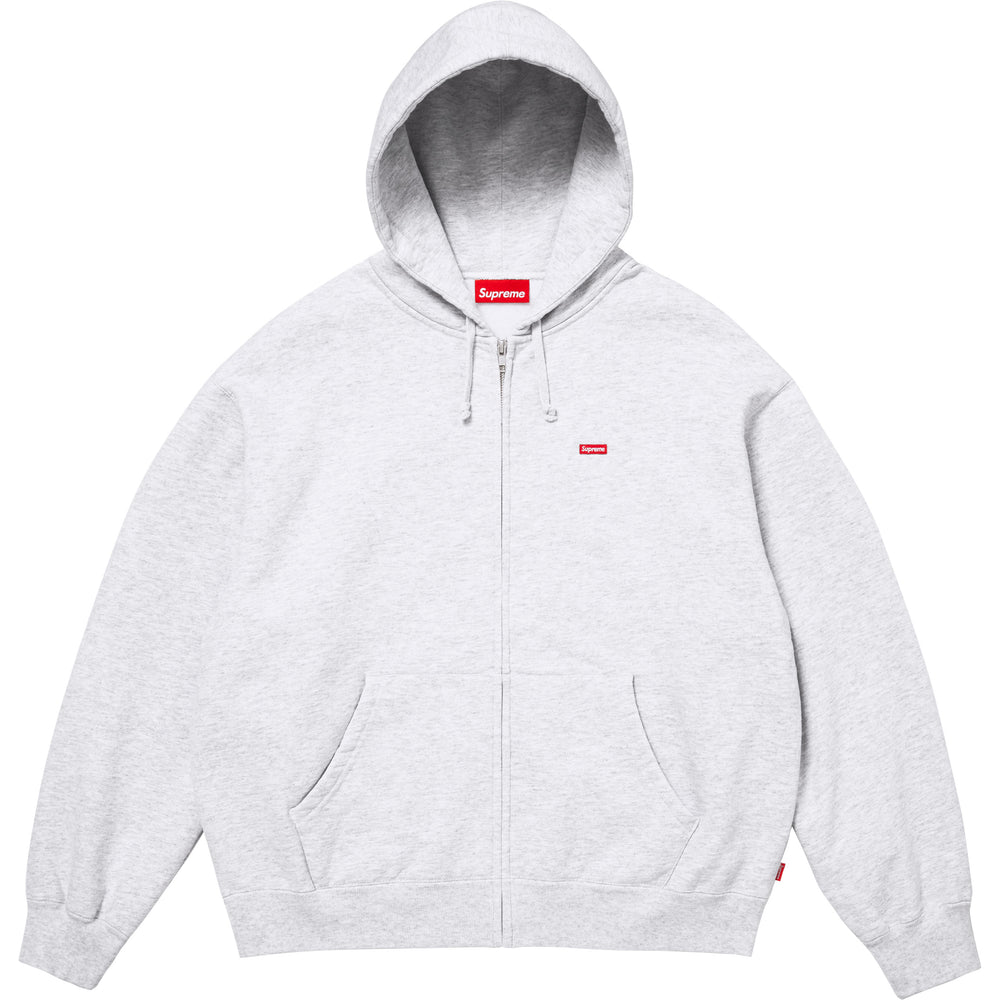 Small Box Zip Up Hooded Sweatshirt