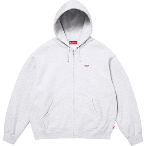Small Box Zip Up Hooded Sweatshirt