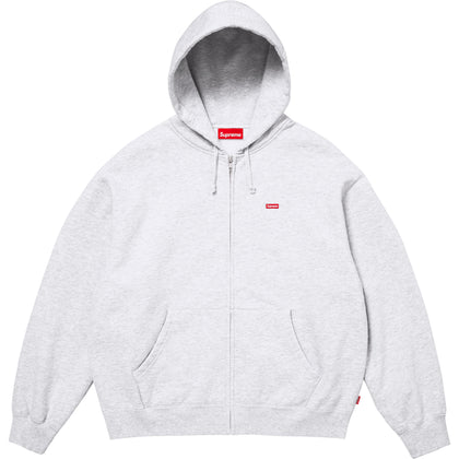 Small Box Zip Up Hooded Sweatshirt