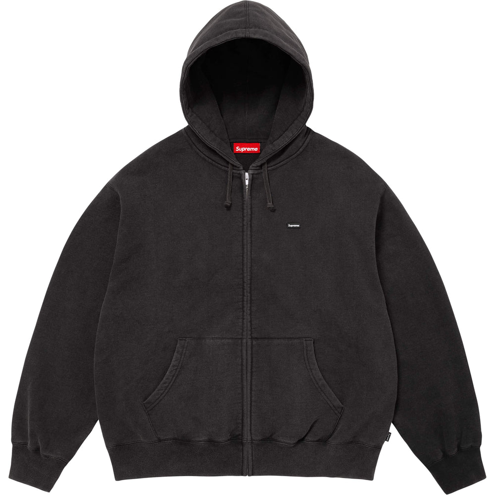 Small Box Zip Up Hooded Sweatshirt