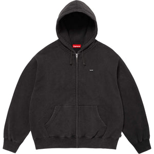 Small Box Zip Up Hooded Sweatshirt