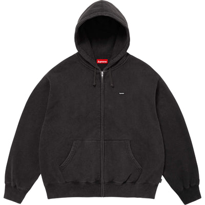 Small Box Zip Up Hooded Sweatshirt