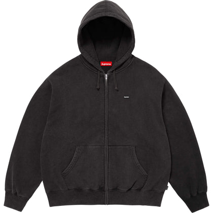 Small Box Zip Up Hooded Sweatshirt