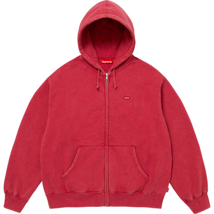 Small Box Zip Up Hooded Sweatshirt
