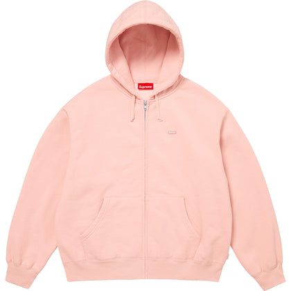 Small Box Zip Up Hooded Sweatshirt