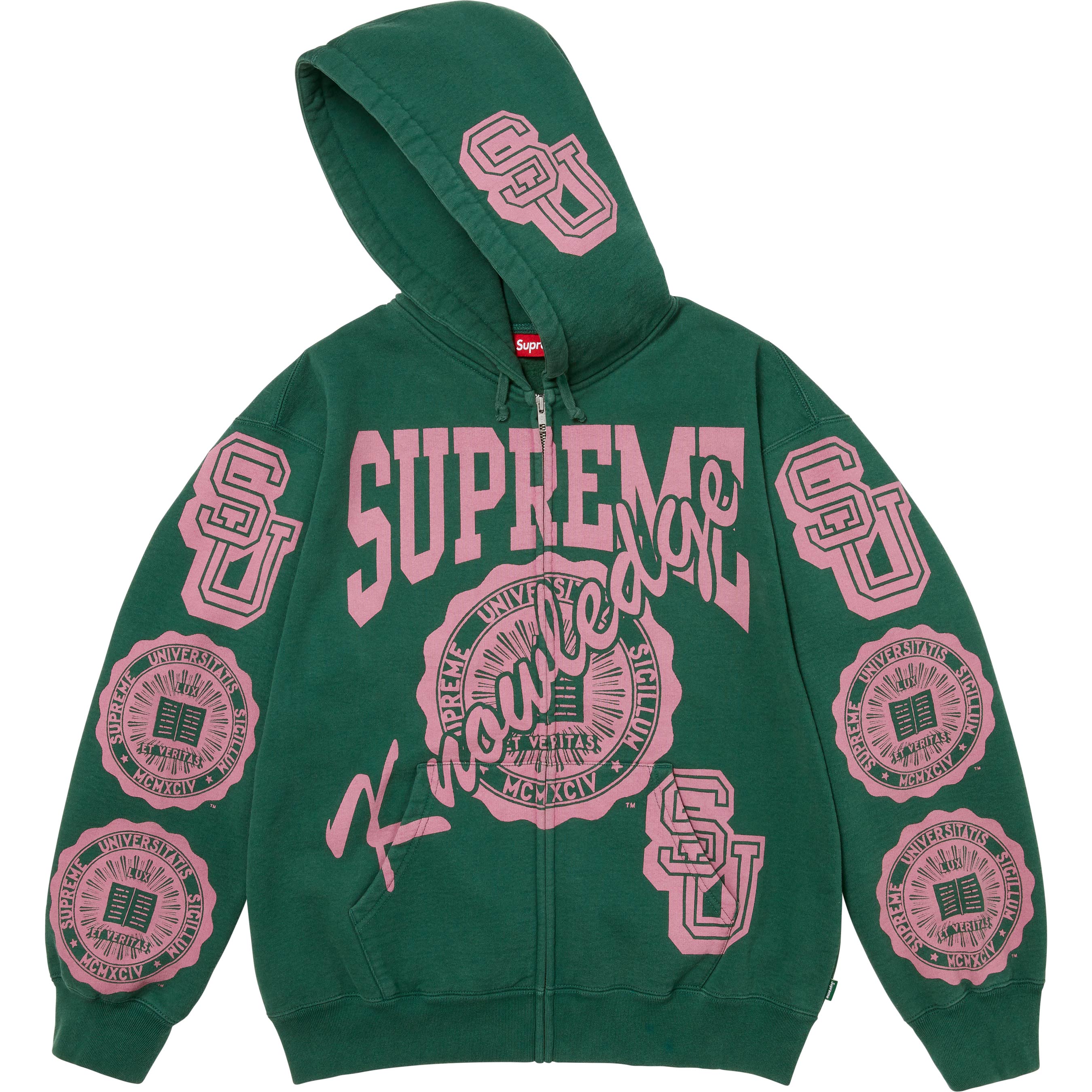 ウォームアップウェア Supreme Sport Zip Up Hooded Sweater Grey ウォームアップウェア Supreme Sport Zip Up Hooded Sweater