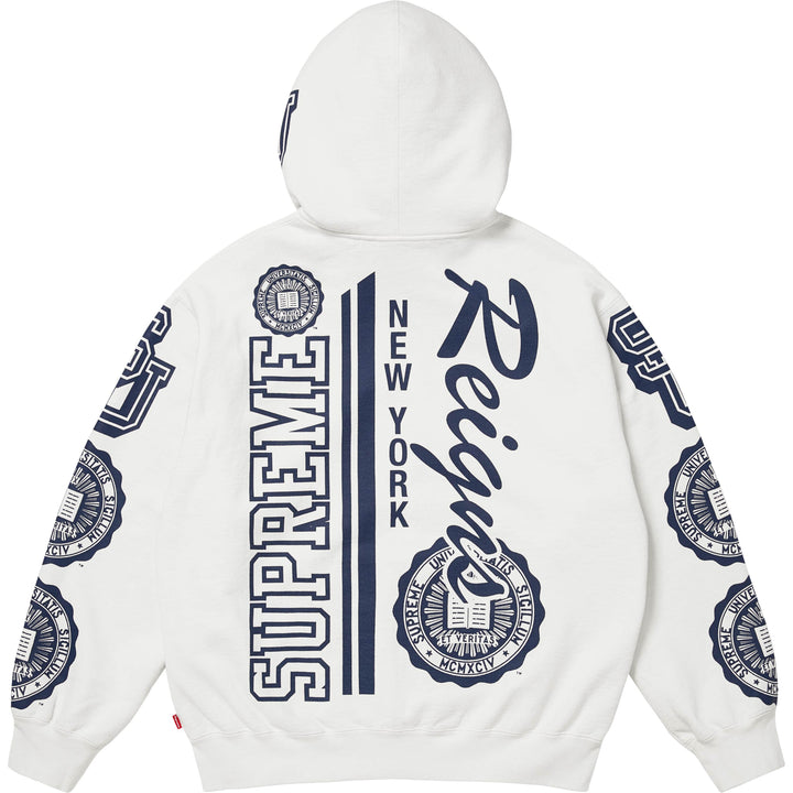 Knowledge Reigns Zip Up Hooded Sweatshirt