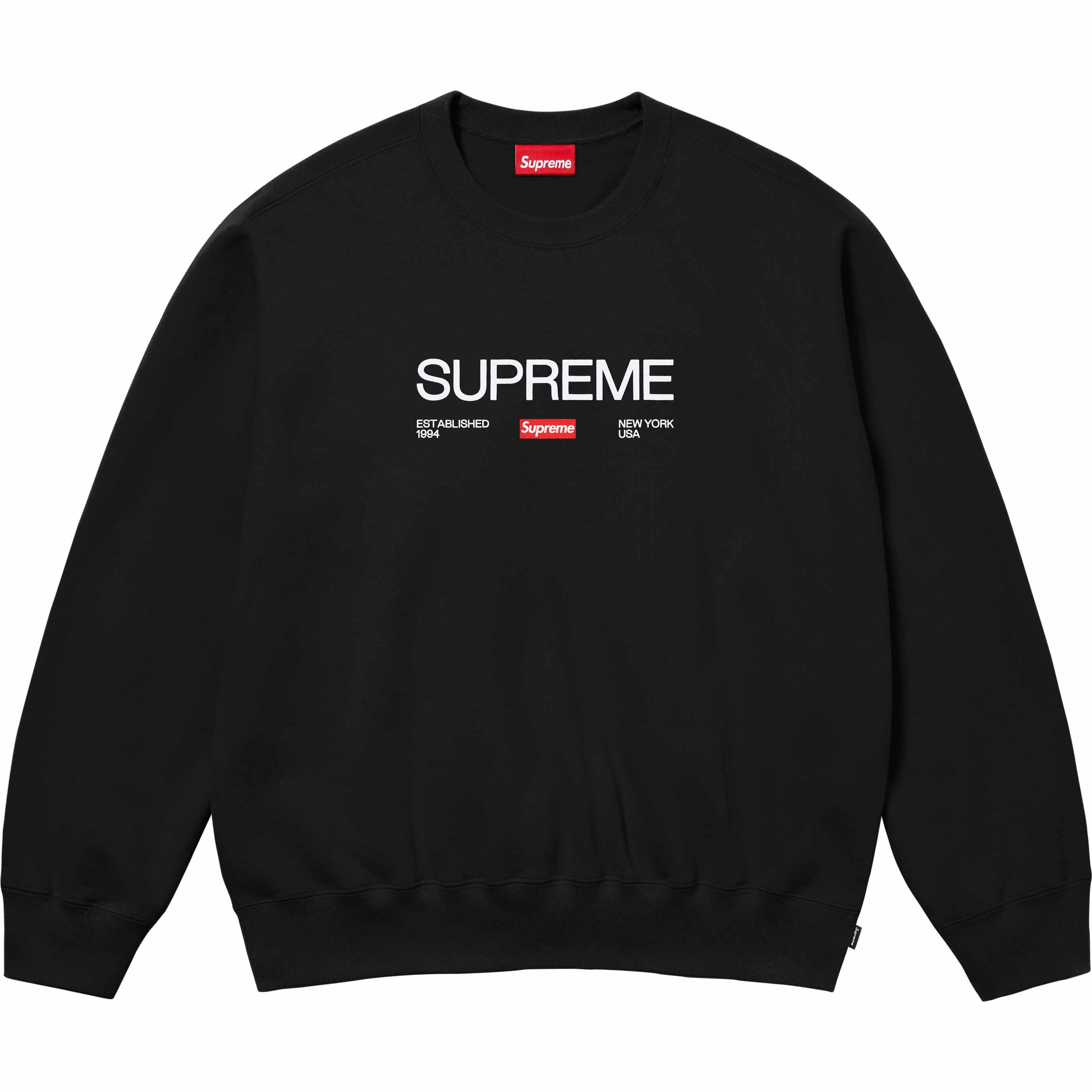 Established Crewneck - Shop - Supreme