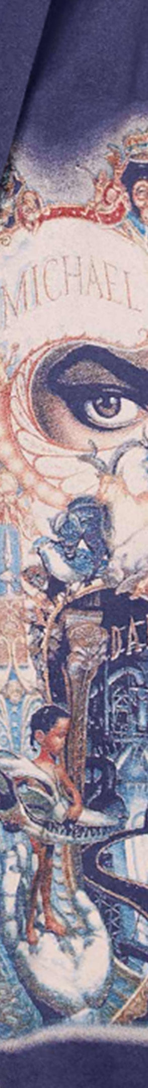 Michael Jackson® Dangerous Zip Up Hooded Sweatshirt