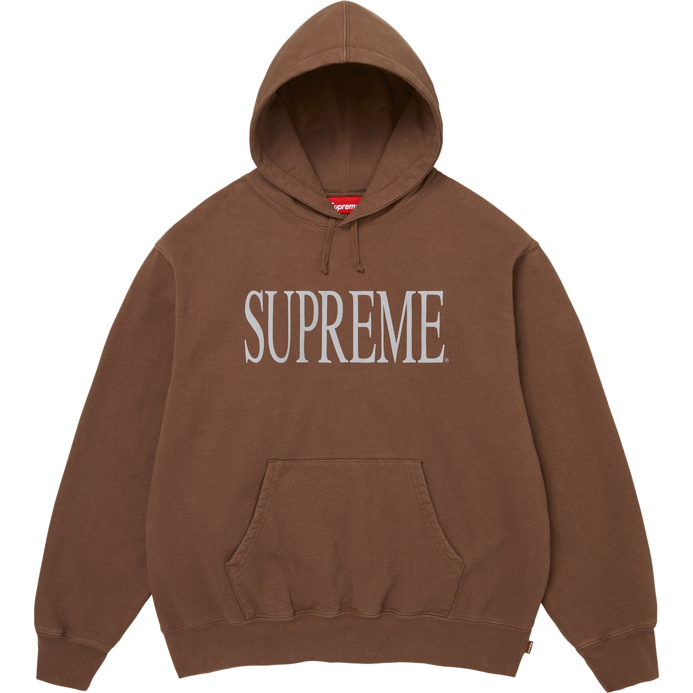 Supreme Capital Hooded sweatshirt Lサイズ SW56_FW26_SerifLogoHoodedSweat