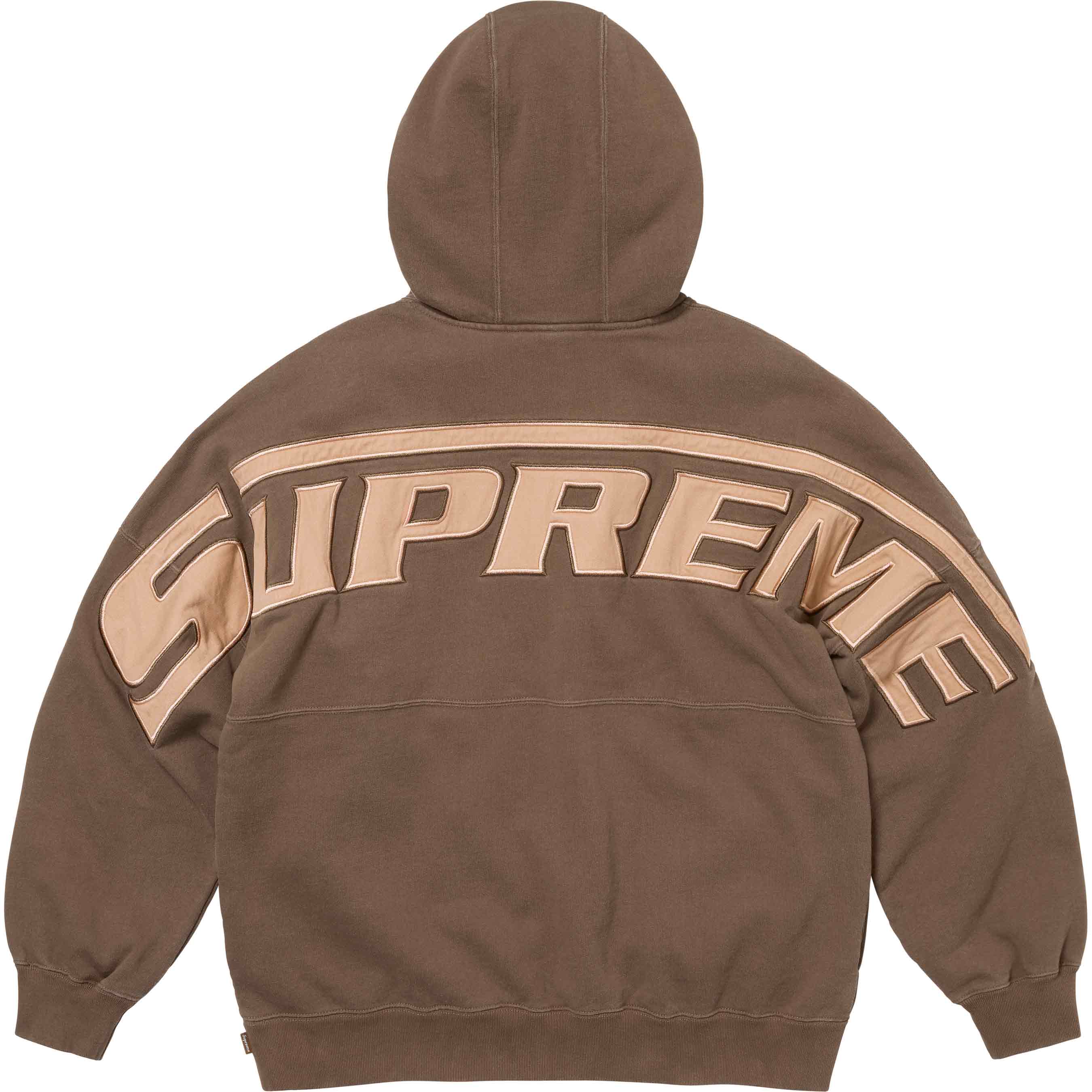 Wrapped Half Zip Hooded Sweatshirt - Shop - Supreme