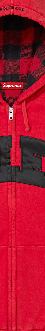 Supreme/SALEM Zip Up Hooded Sweatshirt