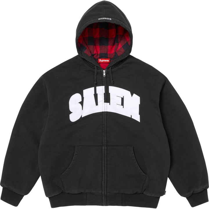 Supreme/SALEM Zip Up Hooded Sweatshirt - Shop - Supreme