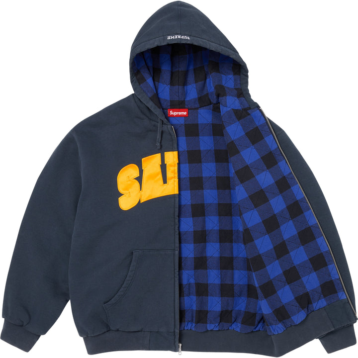 Supreme/SALEM Zip Up Hooded Sweatshirt - Shop - Supreme
