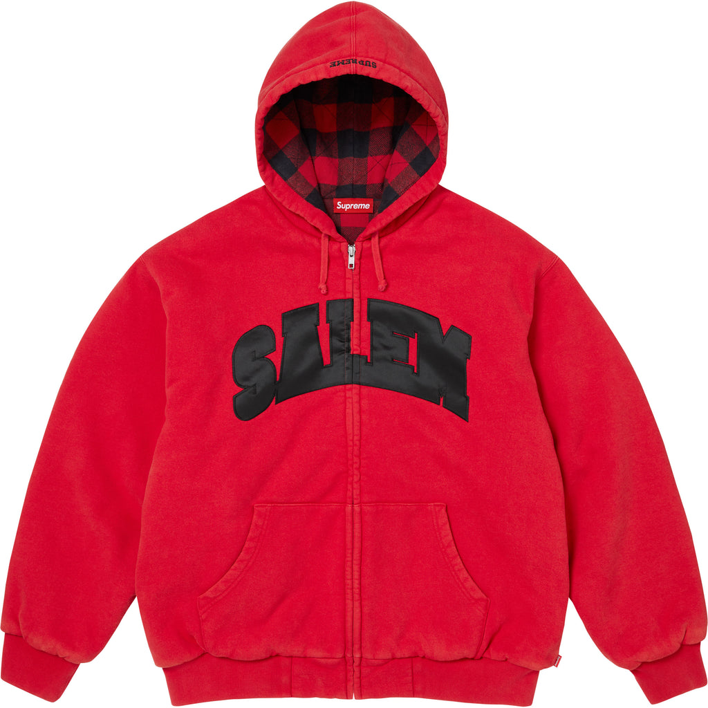 Supreme/SALEM Zip Up Hooded Sweatshirt