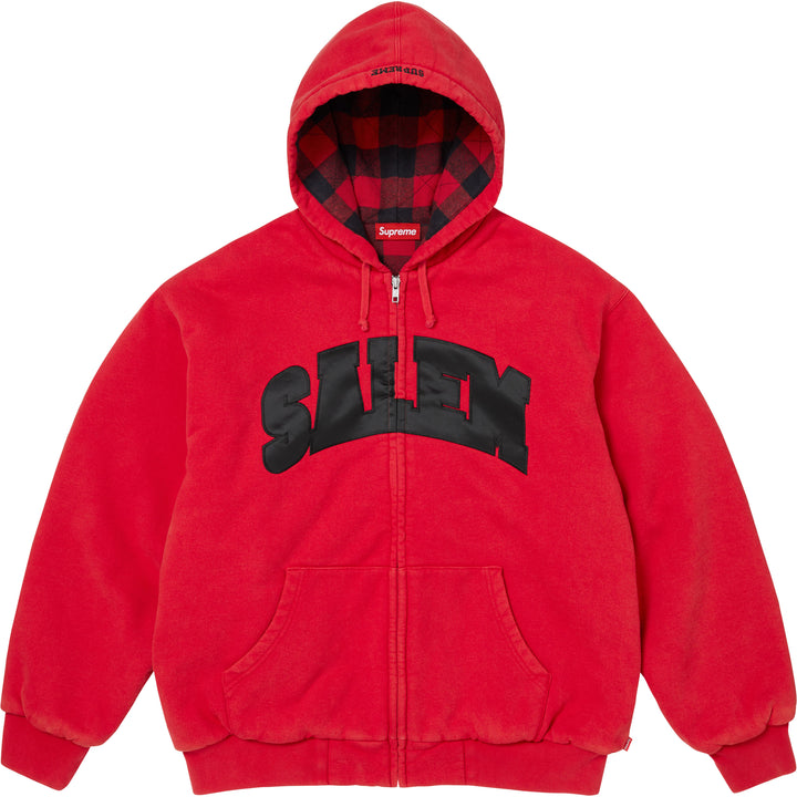 Supreme/SALEM Zip Up Hooded Sweatshirt - Shop - Supreme