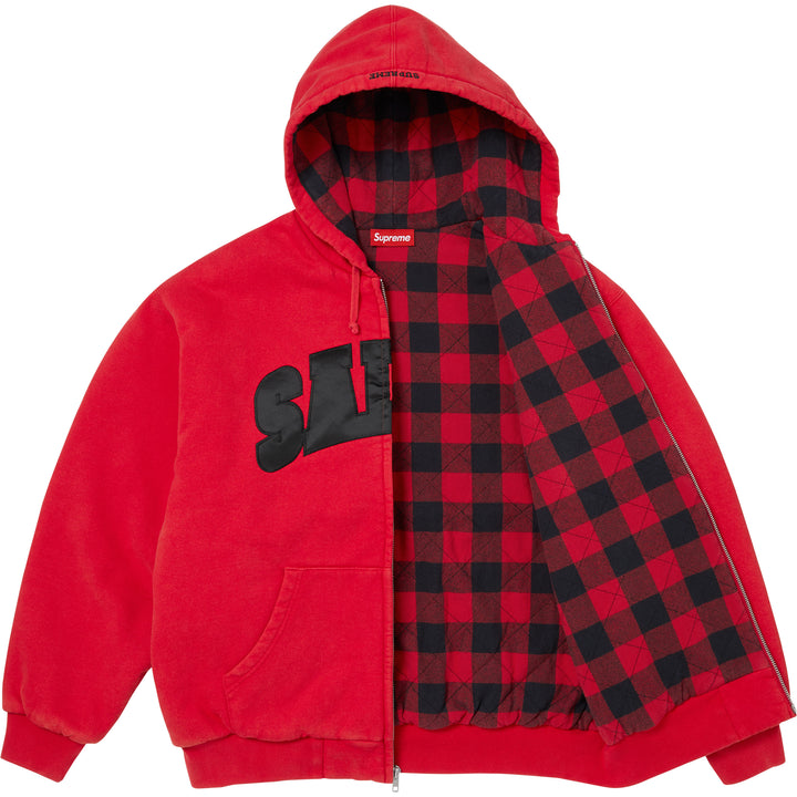 Supreme/SALEM Zip Up Hooded Sweatshirt - Shop - Supreme