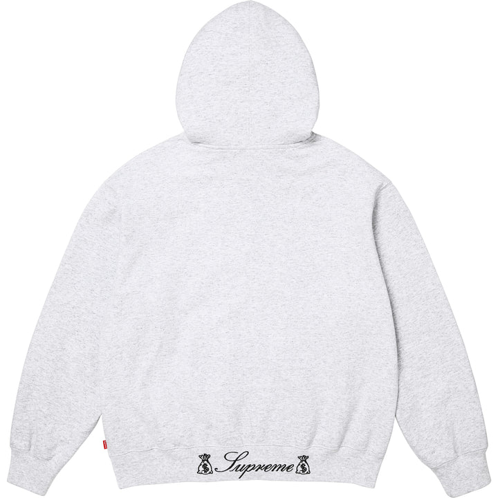 God Over Money Zip Up Hooded Sweatshirt - Shop - Supreme