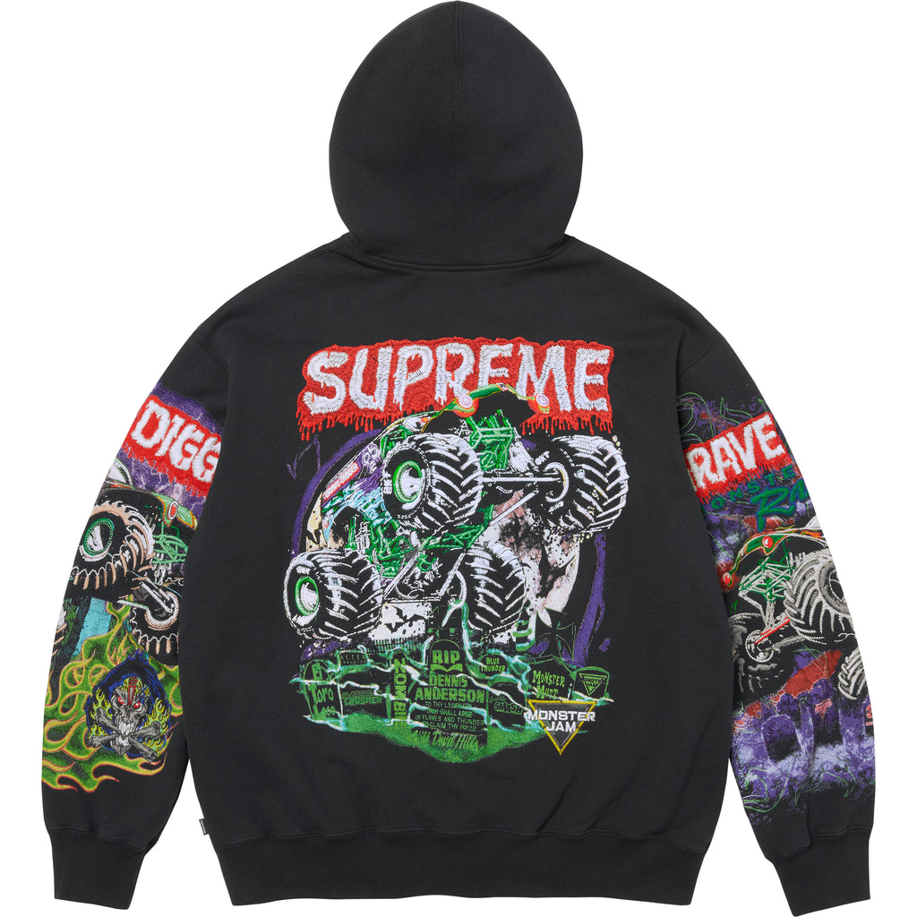 Monster Jam™ Grave Digger™ Zip Up Hooded Sweatshirt