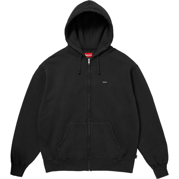 Small Box Zip Up Hooded Sweatshirt-1