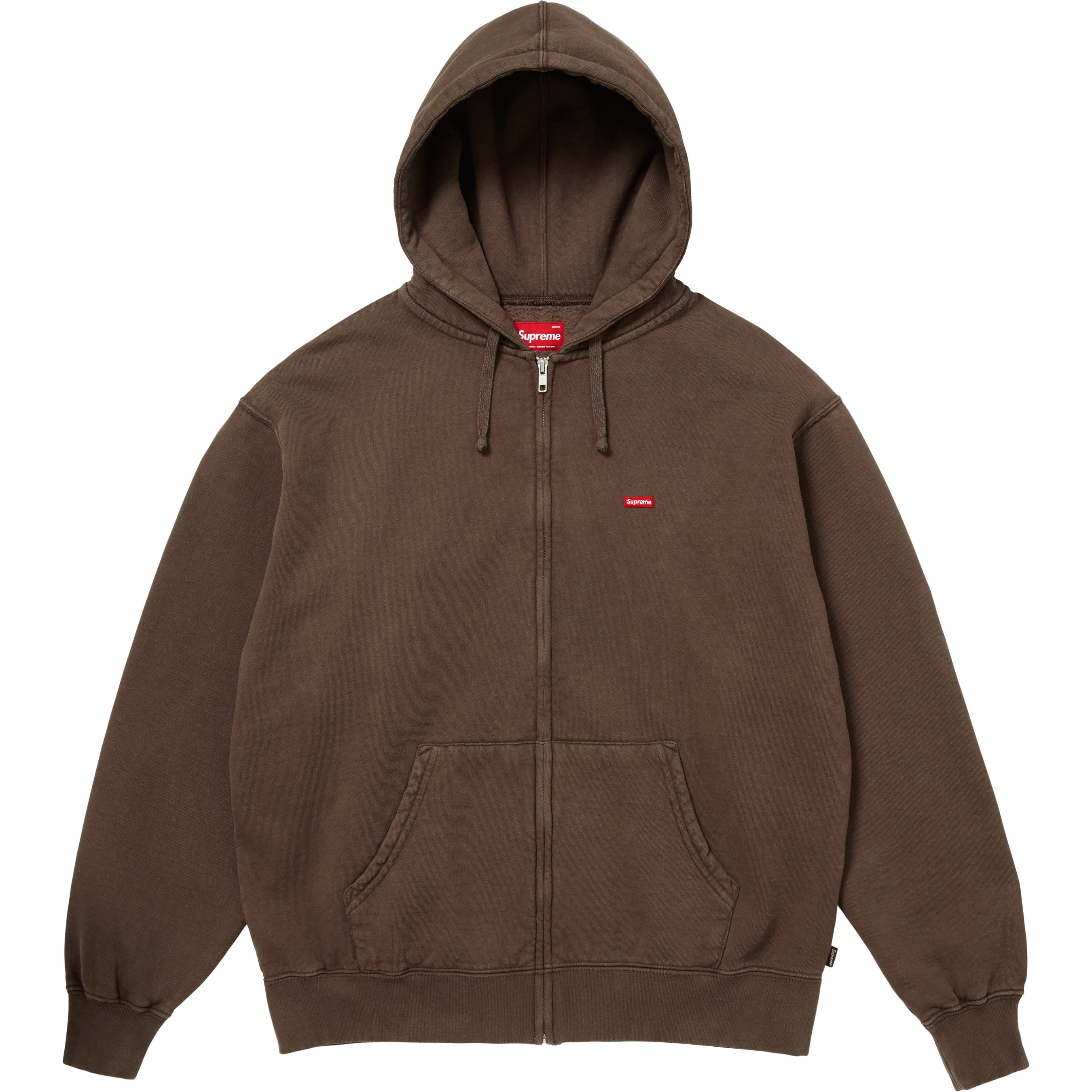 Small Box Zip Up Hooded Sweatshirt - Shop - Supreme