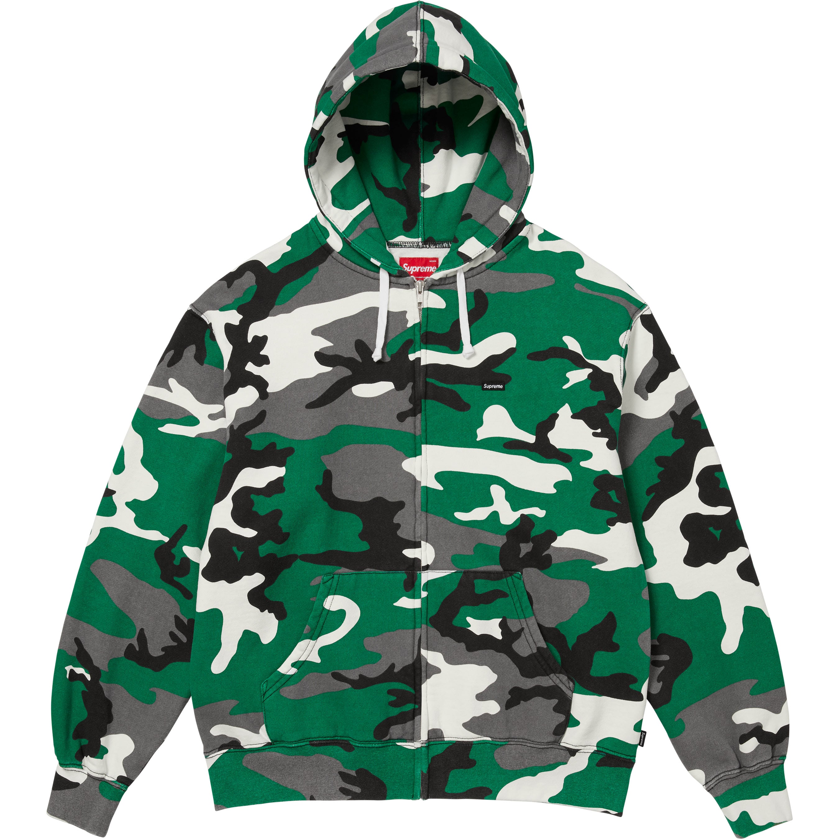 トップス supreme Small Box Zip Up Hooded Camo S Small Box Zip Up Hooded Sweatshirt - Shop - Supreme