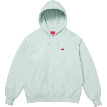 Small Box Zip Up Hooded Sweatshirt