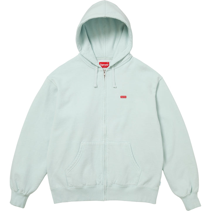 Small Box Zip Up Hooded Sweatshirt-12