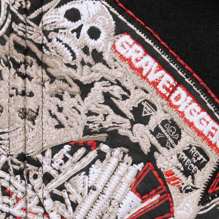 Monster Jam™ Grave Digger™ Bones Zip Up Hooded Sweatshirt - Shop 