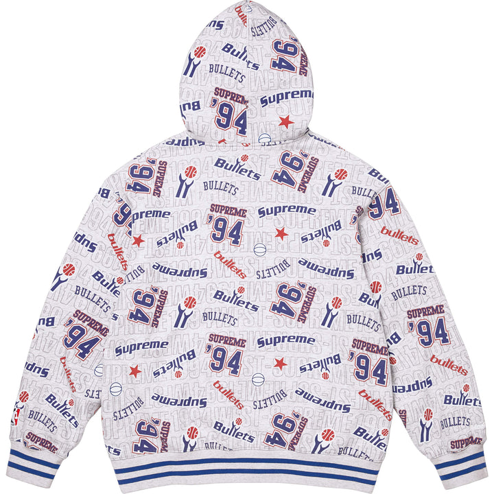 Supreme®/Mitchell & Ness® Teams Zip Up Hooded Sweatshirt - Shop