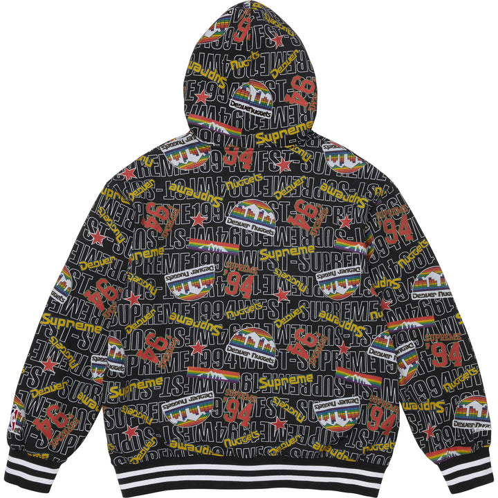 Supreme®/Mitchell & Ness® Teams Zip Up Hooded Sweatshirt - Shop